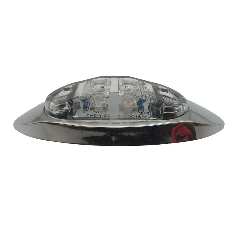   2.5 Inch Oval Clear Led Marker Lights (1)